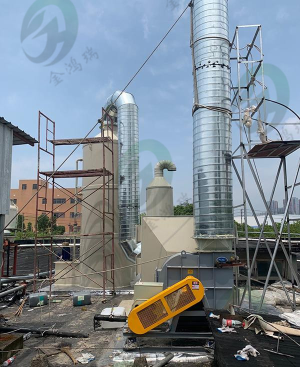 宜昌吸收塔与活性炭组合工艺、PVC吸收塔、聚氯乙烯尾气吸收塔